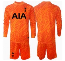 Tottenham Hotspur Bramkarskie Koszulka Wyjazdowa dzieci 2024-25 Długi Rękaw (+ krótkie spodenki)